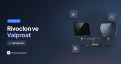 Rivoclon ile valproat birlikte kullanılabilir mi?