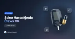 Şeker hastaları Efexor XR kullanabilir mi?