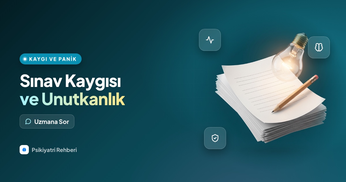Sınav kaygım yüzünden bildiklerimi unutuyorum, nasıl başa çıkarım?